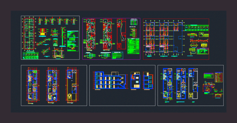 Living Place DWG Full Project for AutoCAD