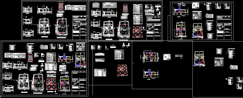 Living Sales DWG Block for AutoCAD