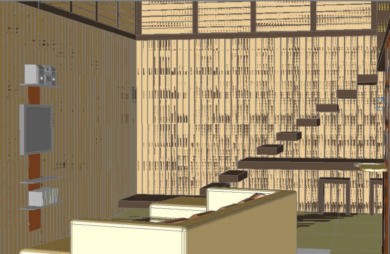 Lobby DWG Block for AutoCAD
