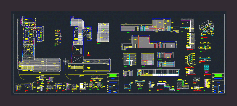 Lobby Office DWG Block for AutoCAD