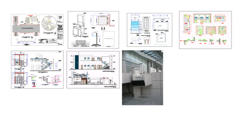 Wheelchair Platform Lift Details and Community Center Plans