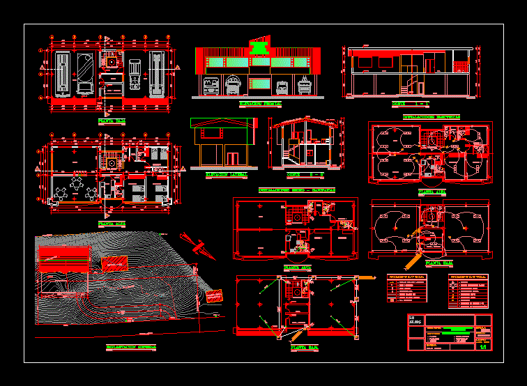 Local Fire Department San Jerome Dwg Full Project For Autocad • Designs Cad 5919