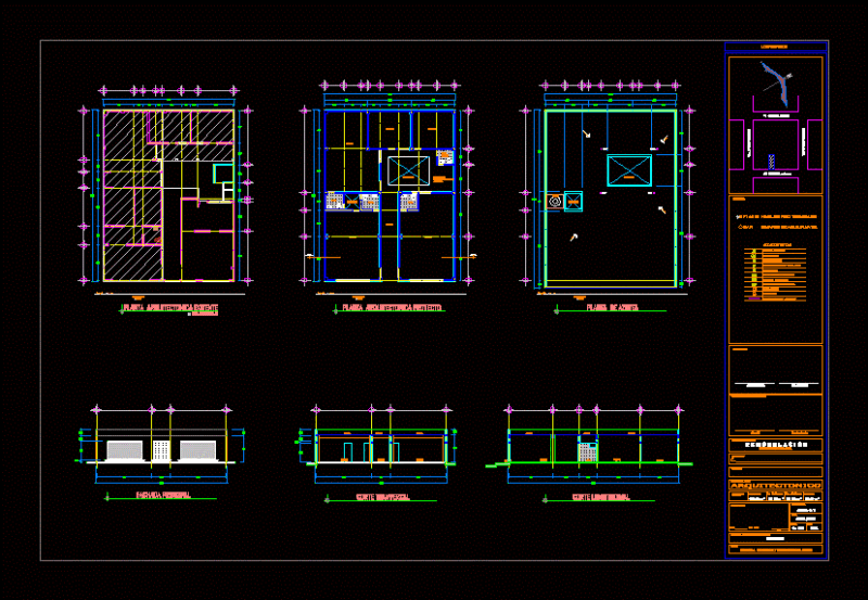 Local Remodeling DWG Plan for AutoCAD