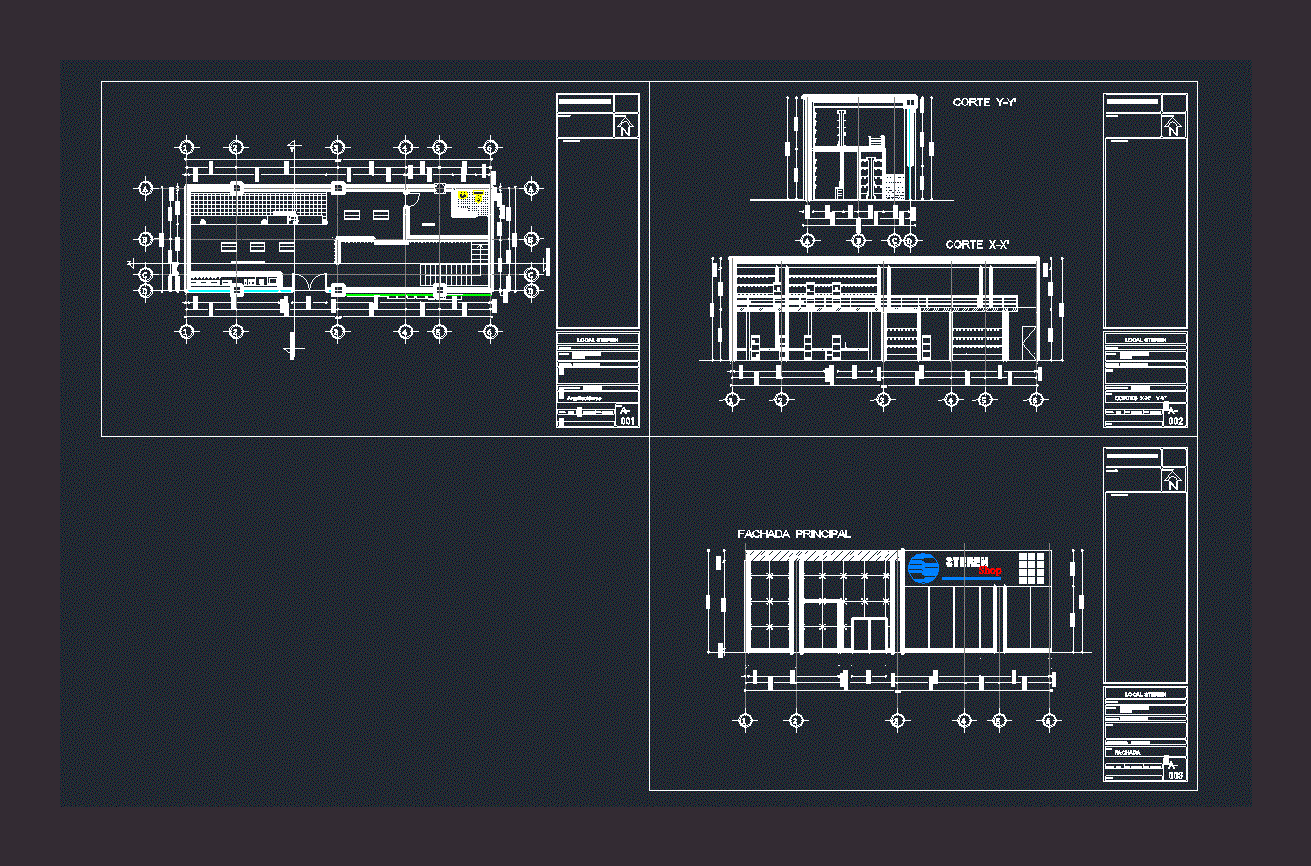 Local Steren DWG Full Project for AutoCAD • Designs CAD