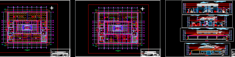 Lodgings – Acclimatized Refuges DWG Full Project for AutoCAD