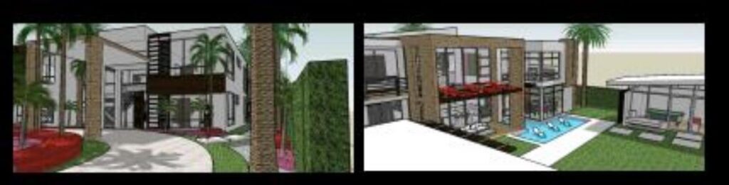 Luxury House 3D SKP Full Project for SketchUp