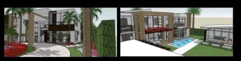 Luxury House 3D SKP Full Project for SketchUp