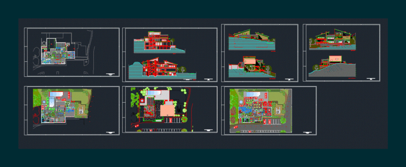 Luxury Spa DWG Block for AutoCAD
