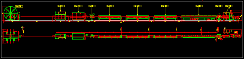 Machine To Manufactured Ployethylene DWG Block for AutoCAD