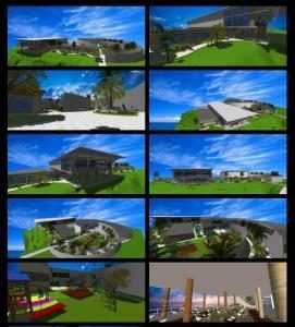 Mall DWG Block for AutoCAD