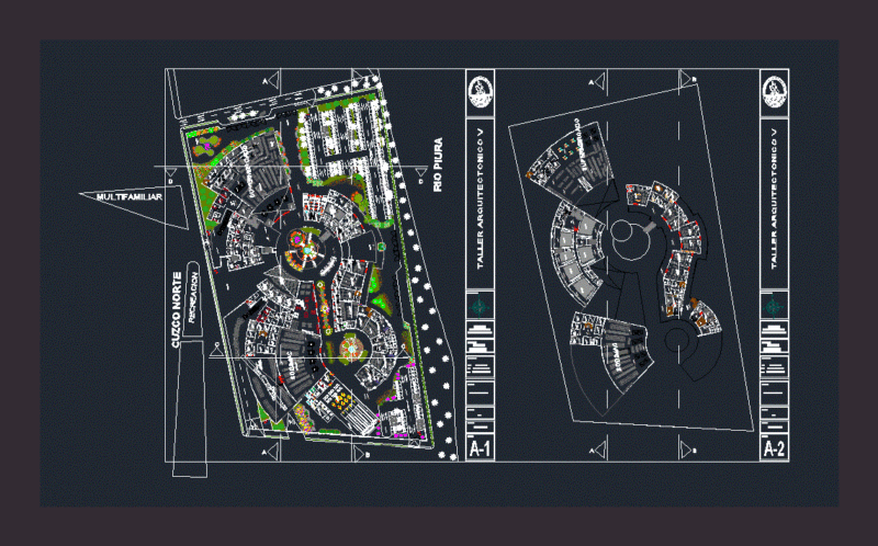 Mall DWG Full Project for AutoCAD