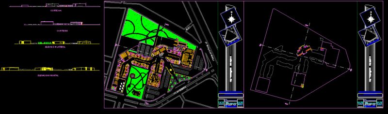 Mall DWG Full Project for AutoCAD