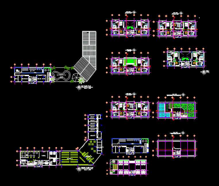 Mall DWG Plan for AutoCAD • Designs CAD