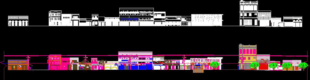 Manaus Facades DWG Block for AutoCAD