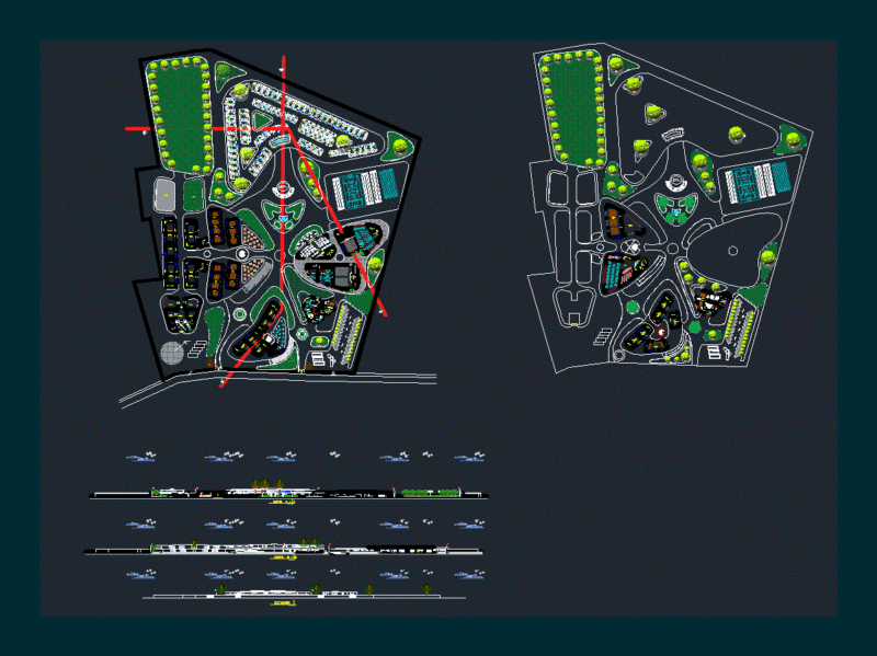 Maqui Center DWG Detail for AutoCAD