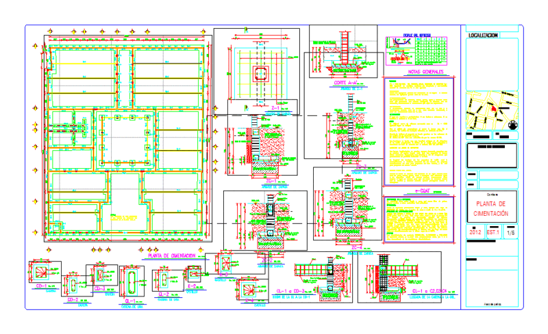 Market DWG Detail for AutoCAD