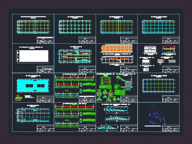 Market DWG Detail for AutoCAD