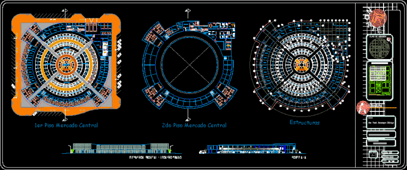 Market DWG Section for AutoCAD