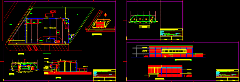 Mattress Factory DWG Full Project for AutoCAD