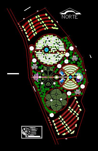 Maya Cemetery DWG Block for AutoCAD • Designs CAD