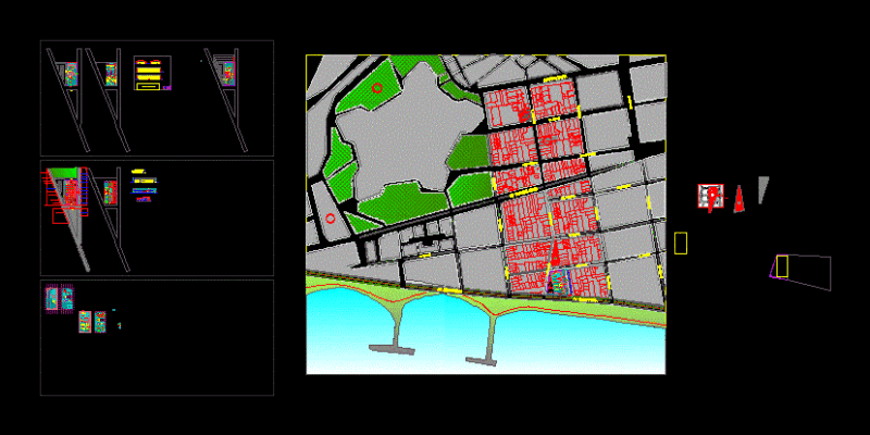 Media Library In Callao DWG Block for AutoCAD