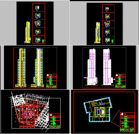 Mediapark Tower - Germania DWG Section for AutoCAD • Designs CAD