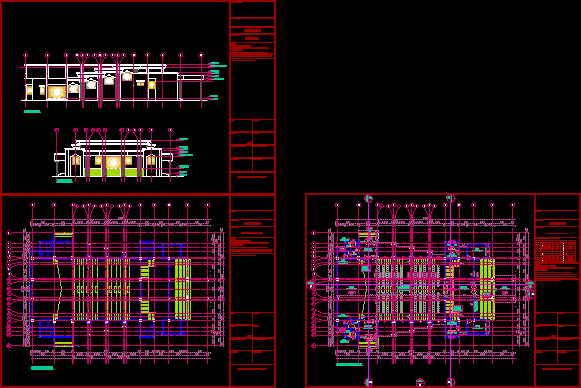 Salão de eventos em AutoCAD, Baixar CAD Grátis (287.57 KB)