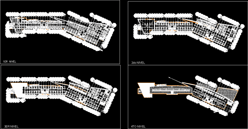 Mega Mall 01 DWG Block for AutoCAD
