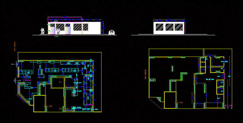 Mega Market DWG Block for AutoCAD