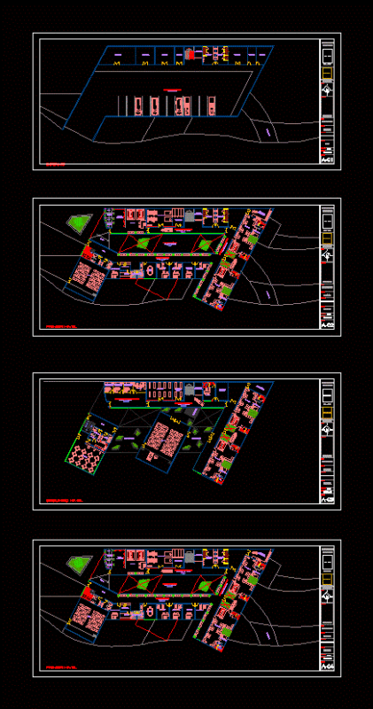 Memorial Center DWG Block for AutoCAD