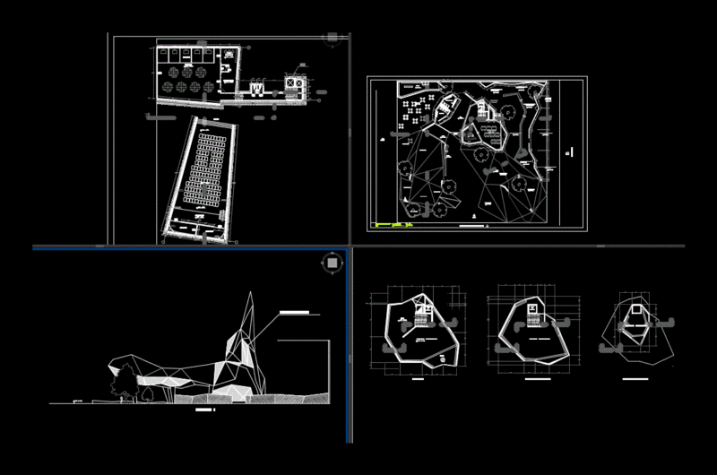 Memorial Museum DWG Elevation for AutoCAD
