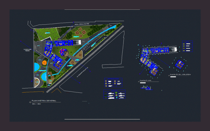 Metropolitan Platform DWG Block for AutoCAD