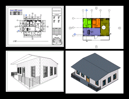 Mini Apartment 3D RVT Model for Revit • Designs CAD