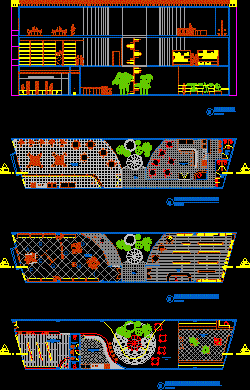 Mini Mall Project DWG Full Project for AutoCAD • Designs CAD