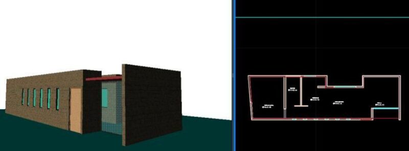 Minimum Housing 3D DWG Model for AutoCAD