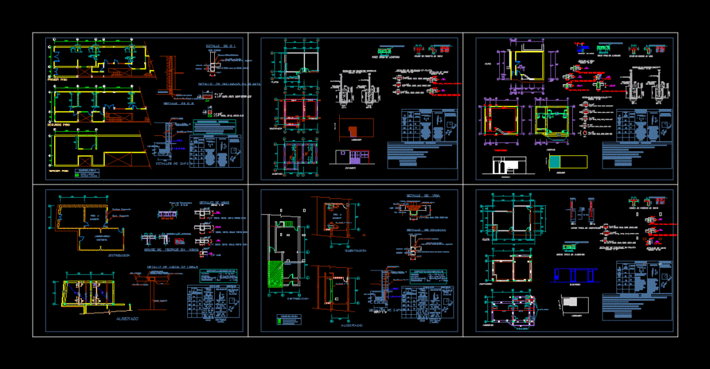 Minimum Housing DWG Full Project for AutoCAD