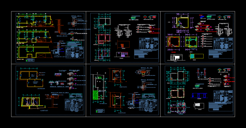 Minimum Housing DWG Full Project for AutoCAD