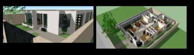 Modern House 3D SKP Model for SketchUp