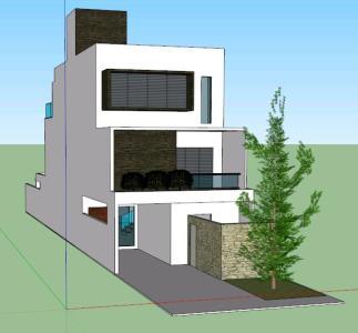 Modern Housing 3D SKP Model for SketchUp • Designs CAD