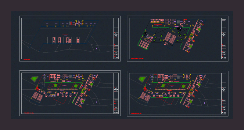 Mortuary DWG Block for AutoCAD