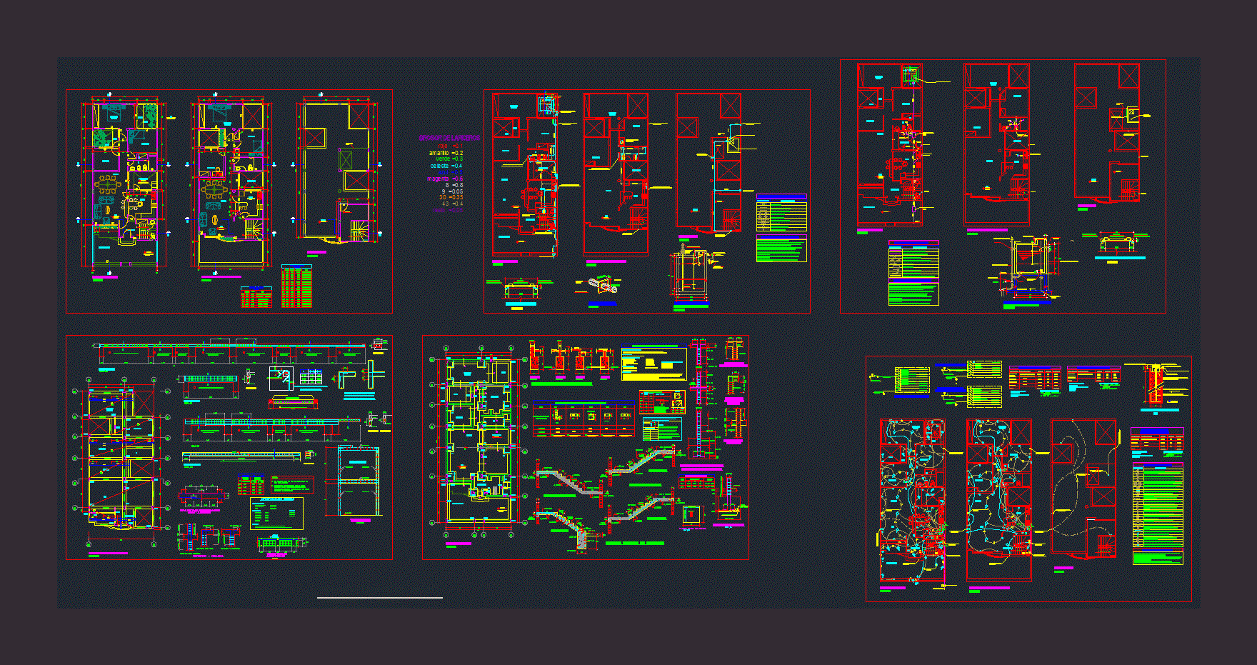 Multi 8x20 DWG Plan for AutoCAD • Designs CAD