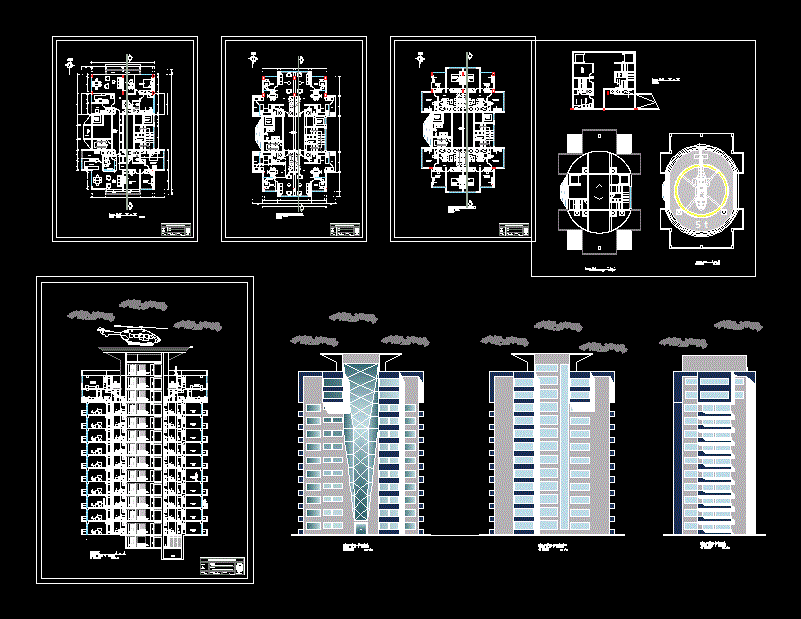 План этажа dwg