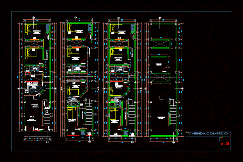 Multi Design DWG Block for AutoCAD