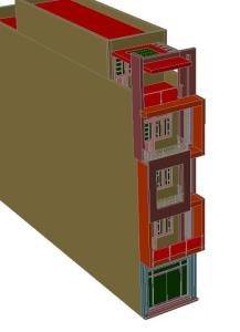 Multi-Family Building 3D DWG Model for AutoCAD