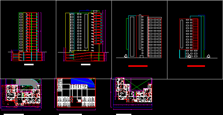 Здание dwg