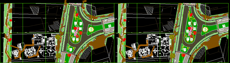 Multi Functional Building DWG Block for AutoCAD