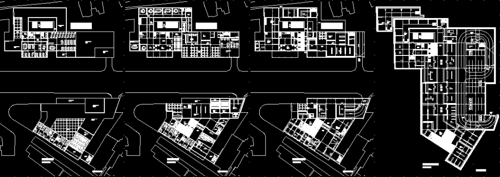 Multi Functional Center DWG Block for AutoCAD
