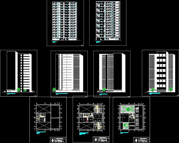 Dwg чертеж торговый центр