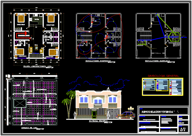 Multifamiliy Housing DWG Detail for AutoCAD