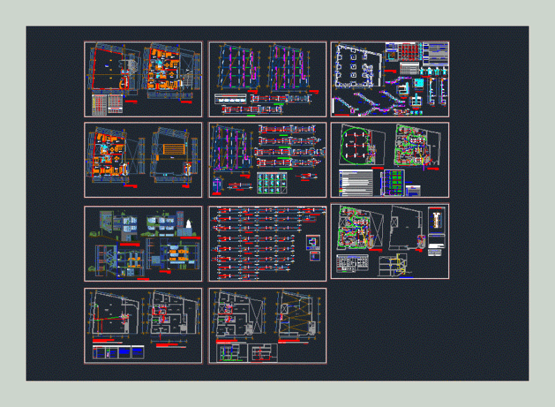 Multifamily Apartment DWG Full Project for AutoCAD